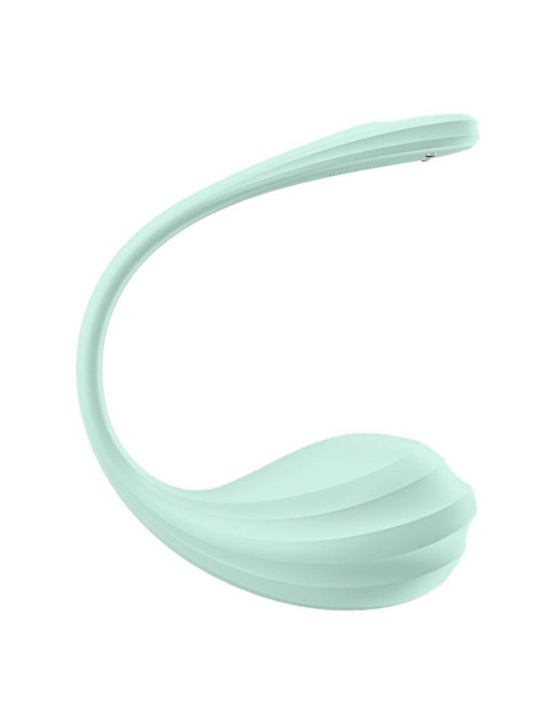 Satisfyer Smooth Petal Mint – Wibrator z Aplikacją