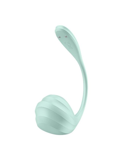 Satisfyer Smooth Petal Mint – Wibrator z Aplikacją
