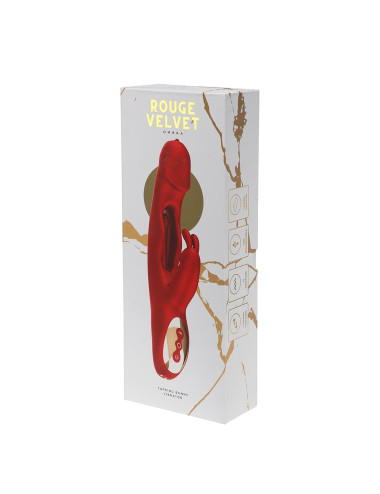 Rouge Velvet Króliczek Wibrator - Zabawki erotyczne, IPX6, Silikon, 10 trybów