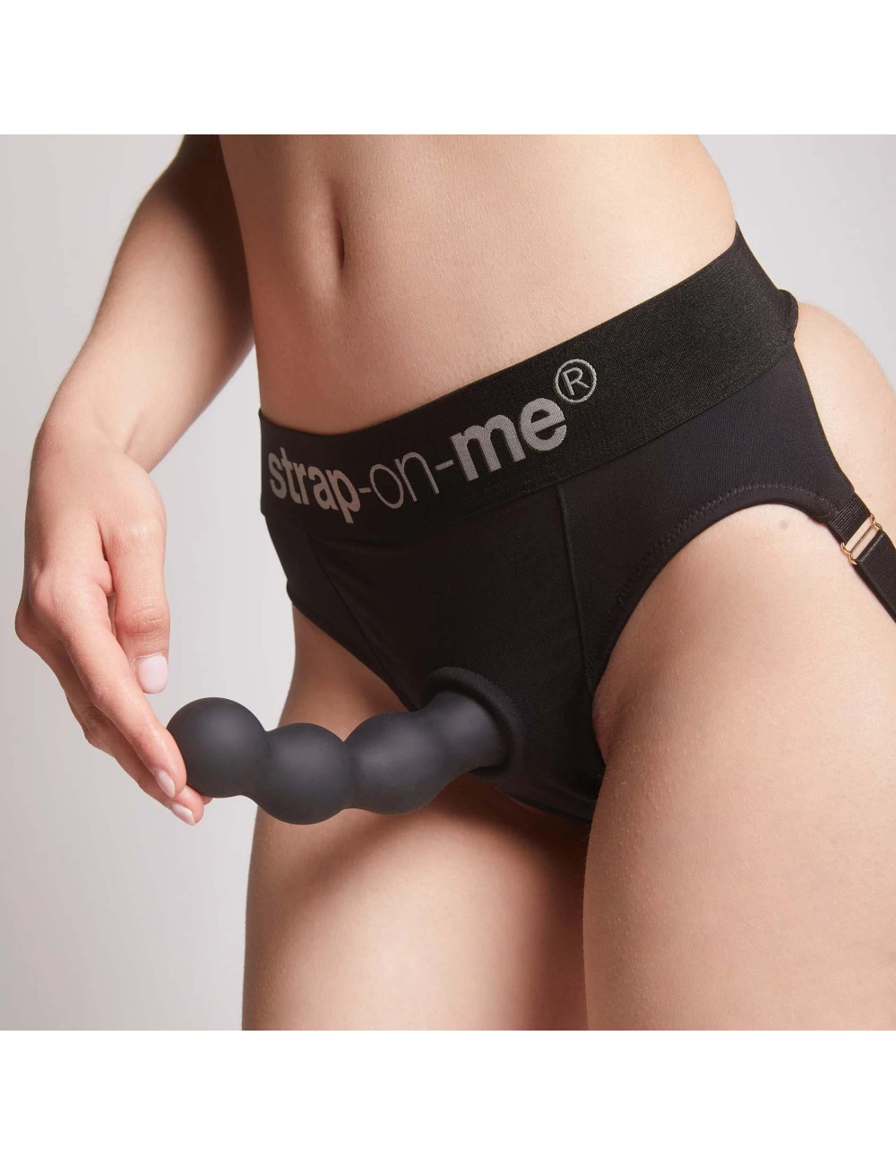 Dildo Plug Balls Noir XXL – Zabawki Analne, Silikonowy Triplet Balls