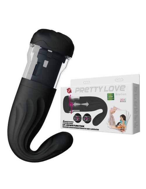 PRETTY LOVE Breton USB Multifunction - Zabawka waginy z wibracją
