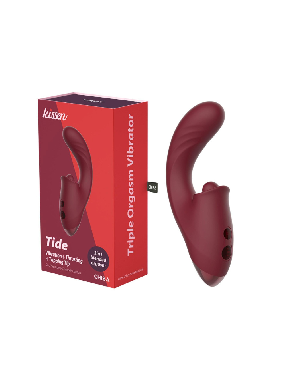 Tide Wibrator – Zabawki, Wibratory, Stymulatory, IPX6, silikon+ABS