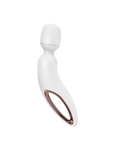 Satisfyer Wand-erland Wibrator Różdżka XXL White/Rosegold