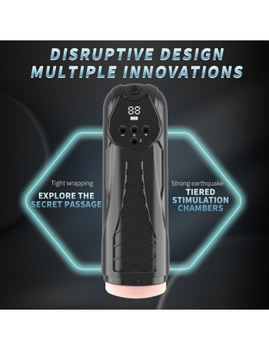 LUXURY Masturbator, PREMIUM RECHARGEABLE MULTIFUNCTIONS 04