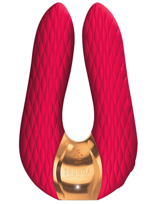AIKO Intimate Massager Raspberry - Podwójny Wibrator, Zabawki, Silikon medyczny