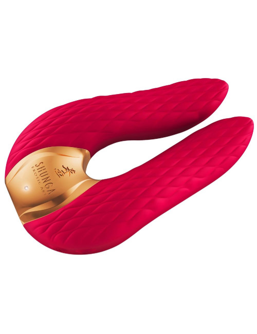 AIKO Intimate Massager Raspberry - Podwójny Wibrator, Zabawki, Silikon medyczny