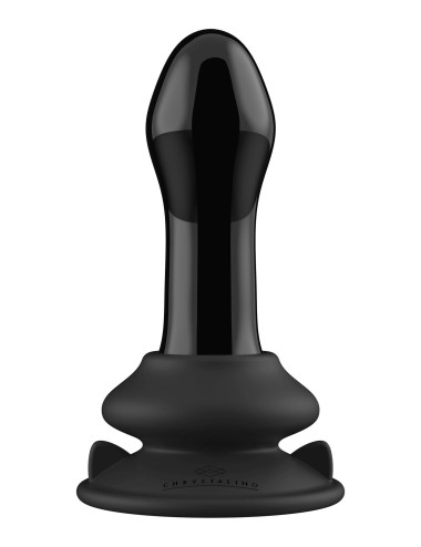 Pluggy - With Suction Cup and Remote - 10 Speed - Black
