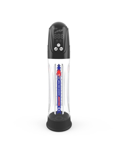 Pompka Wodna LCD USB - Pompka Penis, 4 Prędkości, Masaż, Wodoodporna, Dla Mężczyzn