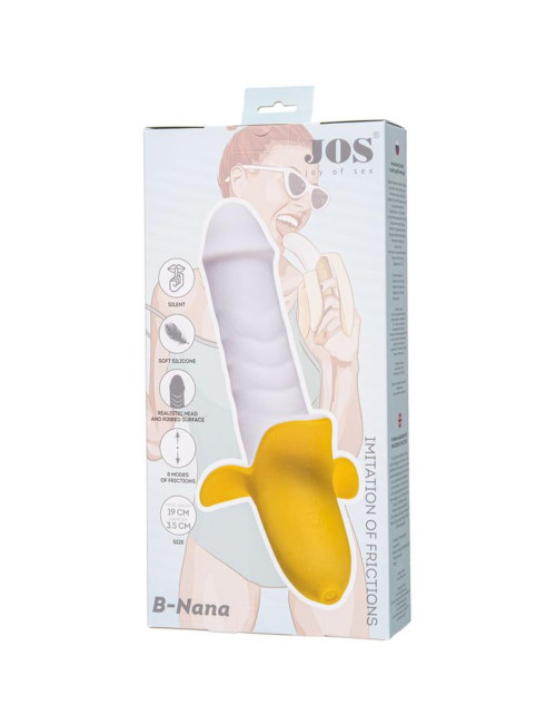 JOS B-nana 19 cm Silikonowy Wibrator na Punkt G