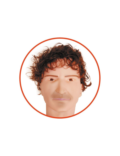 B - Series LaLa Lalka Męska Dennis 3D 160 cm – Realistyczna lalka wibracyjna