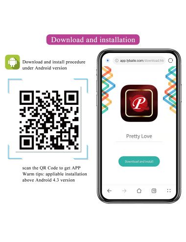 PRETTY LOVE - Catalina, 12 vibration functions Mobile APP Long-distance Control