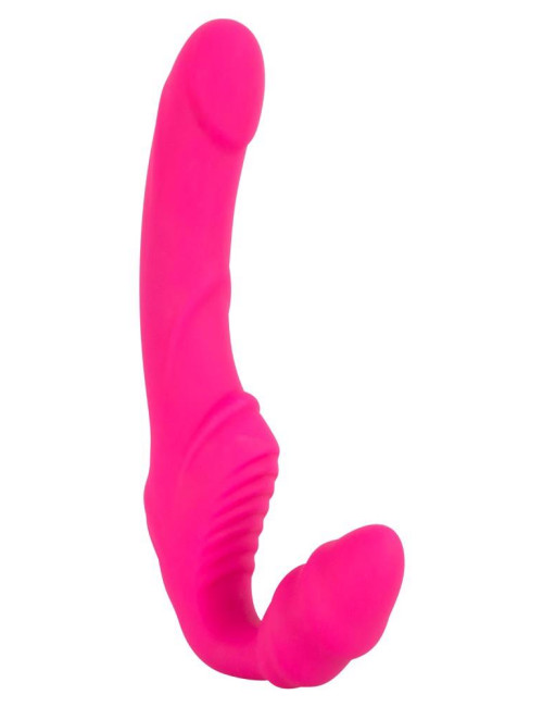 Wibrator Strap-On bez uprzęży Vibrating Strapless 2 PU