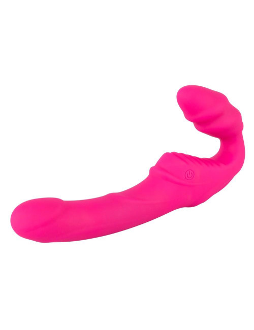 Wibrator Strap-On bez uprzęży Vibrating Strapless 2 PU