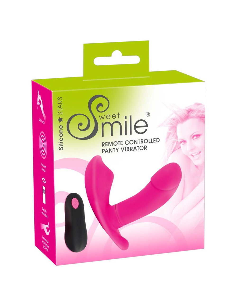 Wibrator do Majtek Sweet Smile RC Panty z Pilotem