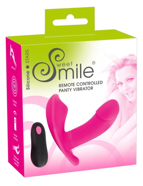 Wibrator do Majtek Sweet Smile RC Panty z Pilotem