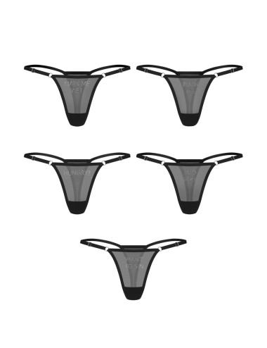 Violami 5-pak stringi  S/M