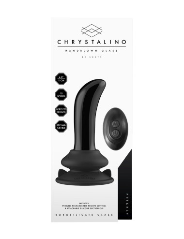 Prickly - With Suction Cup and Remote - 10 Speed - Black