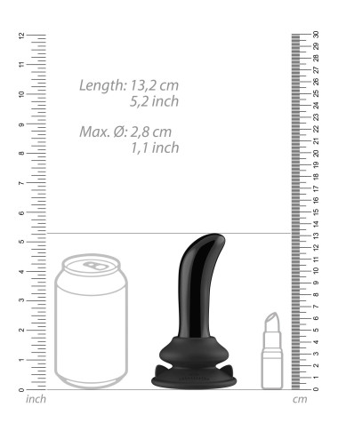 Prickly - With Suction Cup and Remote - 10 Speed - Black