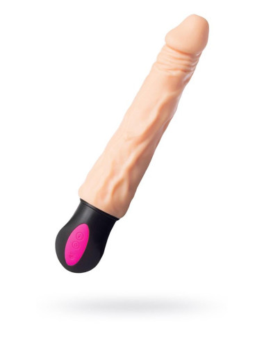 A-TOYS Vibrator with heating TPE 12 speeds bendable rechargble