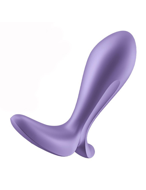 Intensity Plug Purple – Wibrujący plug analny z Bluetooth i aplikacją