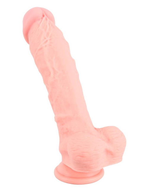 Dildo Realistyczny z Silikonu Medycznego 24 cm - Zabawki Dla Dorosłych