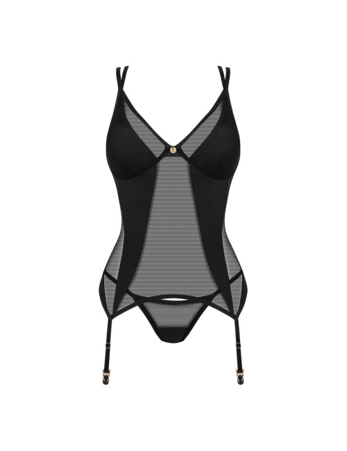 Obsessive Nesari Gorset i Stringi w Rozmiarze XL/2XL