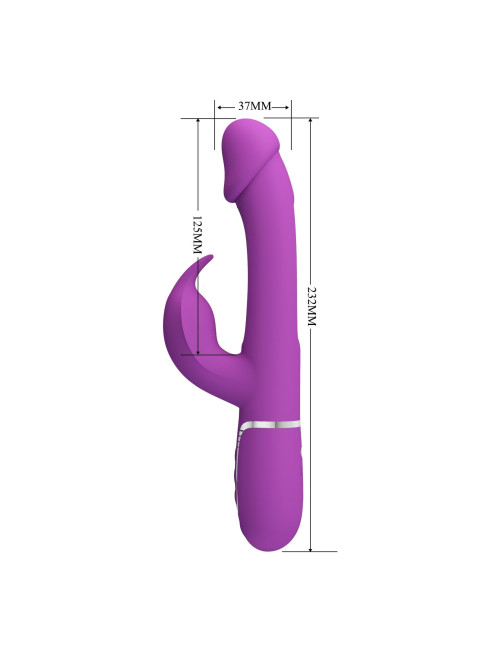 Pretty Love Kampas Purple - Króliczek Wibrator