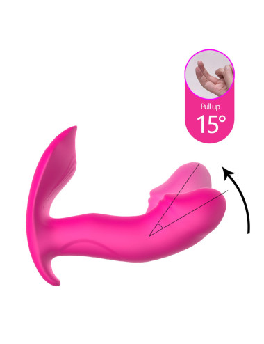 Stymulator-Silicone Panty Vibrator and Pulsator USB 10 Function / Heating
