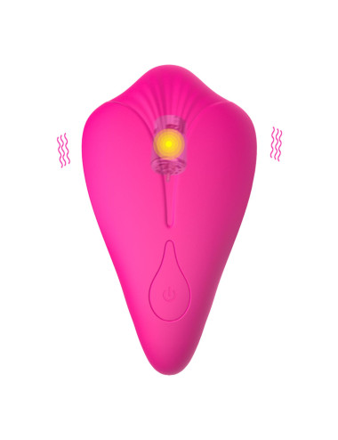 Stymulator-Silicone Panty Vibrator and Pulsator USB 10 Function / Heating