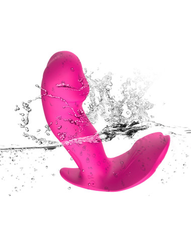 Stymulator-Silicone Panty Vibrator and Pulsator USB 10 Function / Heating