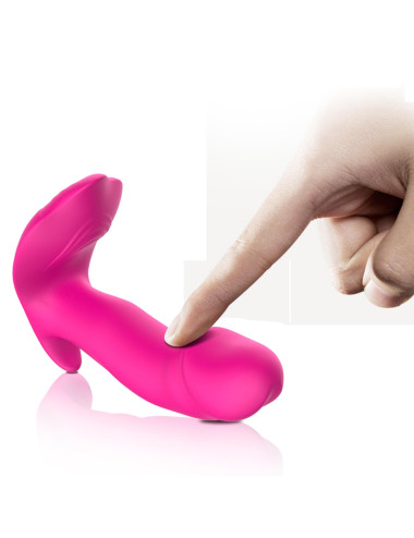 Stymulator-Silicone Panty Vibrator and Pulsator USB 10 Function / Heating
