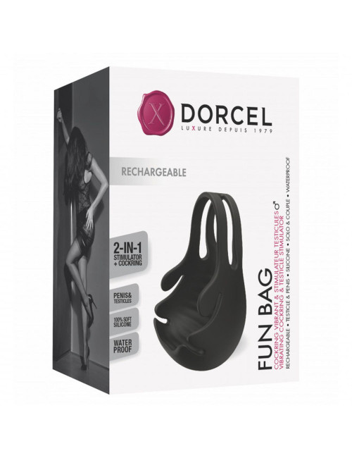 Dorcel Fun Bag - Pierścień Wibracyjny z Stymulacją