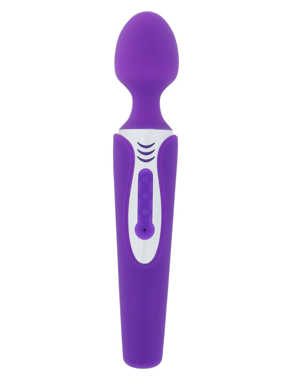 Legend Massager Purple - Wibrator silikonowy, masażer wodoodporny, zabawki erotyczne, 21 cm, 7 trybów, USB