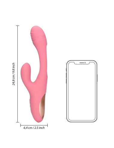 Flapping G-Spot Rabbit Vibrator