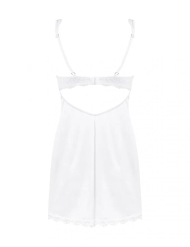 Bielizna-Amor Blanco koszulka i stringi biały  L/XL