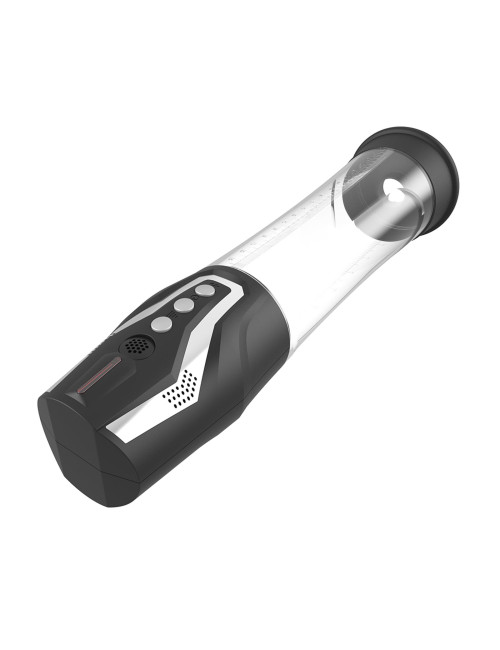 Pompka PASSION PUMP – Wodoodporna pompa dla mężczyzn z sterowaniem głosowym, ładowanie USB, 1100mAh