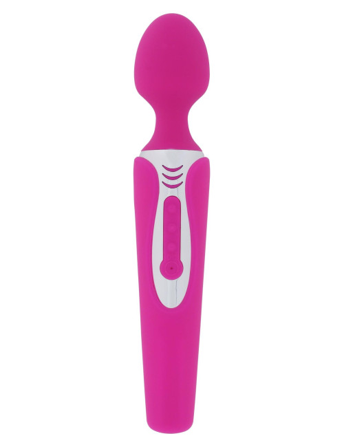 Legend Massager Pink - Wodoodporny masażer wibracyjny silikonowy, 7 funkcji