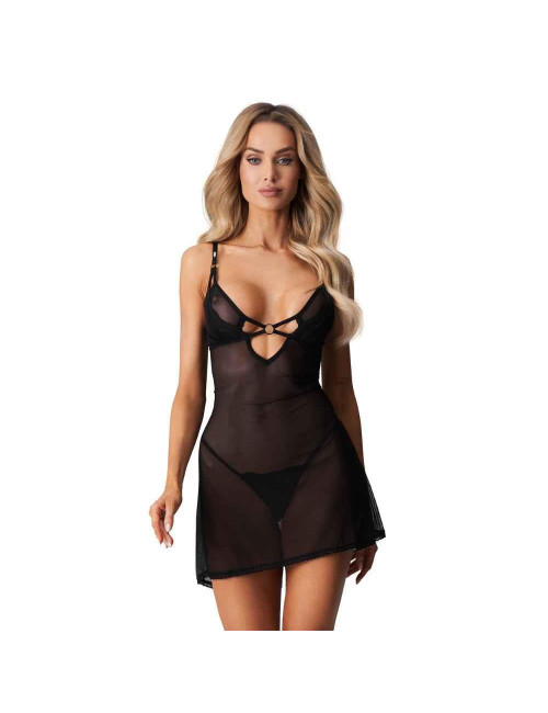 Koszulka i Stringi Obsessive Alliane 2XL/3XL