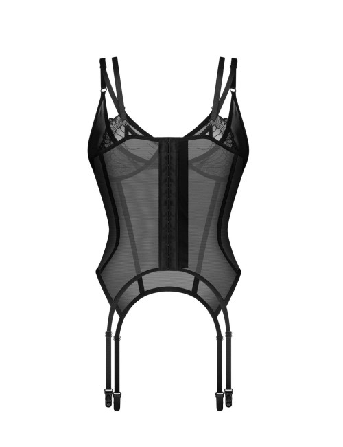 Obsessive Arrowel Black Gorset i Stringi S/M