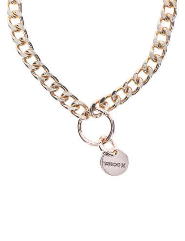 Statement Collar and leash Rose Gold