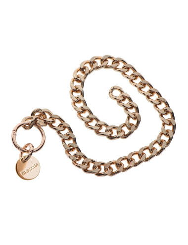 Statement Collar and leash Rose Gold