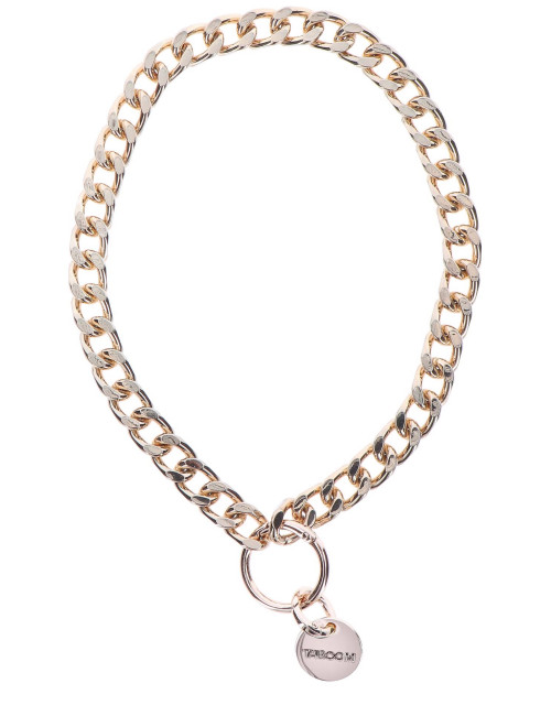 Taboom Obroża BDSM Statement Collar ze Smyczą Rose Gold
