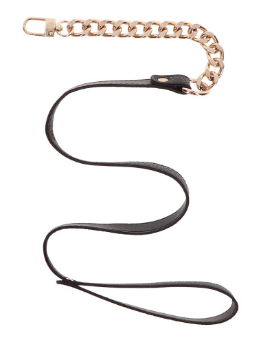 Statement Collar and leash Rose Gold