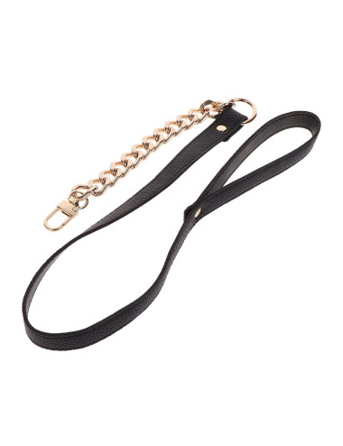 Statement Collar and leash Rose Gold