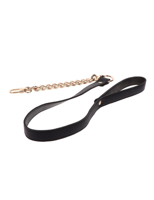 Taboom Obroża BDSM Statement Collar ze Smyczą Rose Gold