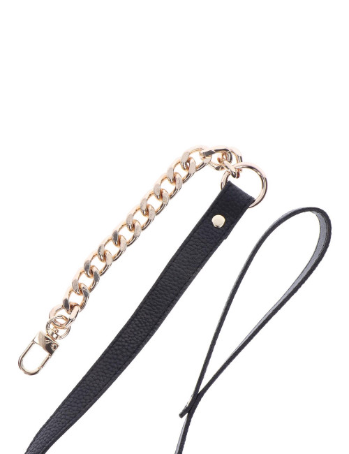 Taboom Obroża BDSM Statement Collar ze Smyczą Rose Gold