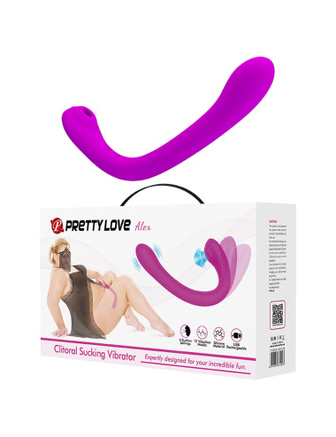 Pretty Love Alex – Wibrator ssący i stymulator G-spot | Zabawki erotyczne