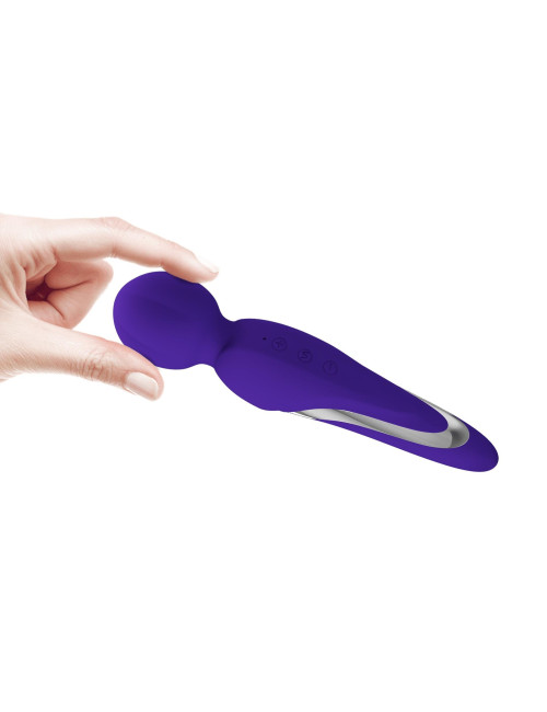 PRETTY LOVE WALTER PURPLE - silikonowy wibrator, 7 funkcji, 5 poziomów intensywności, masażer, zabawki erotyczne