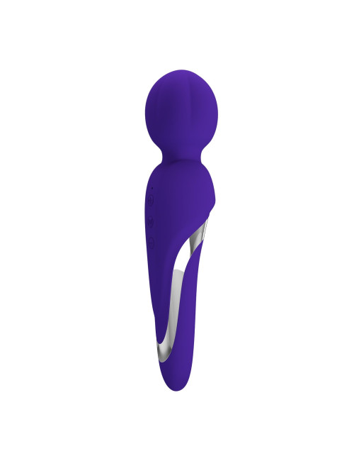 PRETTY LOVE WALTER PURPLE - silikonowy wibrator, 7 funkcji, 5 poziomów intensywności, masażer, zabawki erotyczne