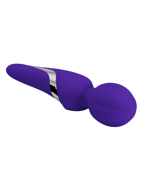 PRETTY LOVE WALTER PURPLE - silikonowy wibrator, 7 funkcji, 5 poziomów intensywności, masażer, zabawki erotyczne